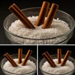 Place 4 cinnamon sticks in salt and see what happens in 10 minutes.