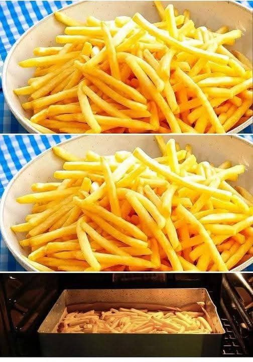 The trick for delicious crispy fries without a drop of oil