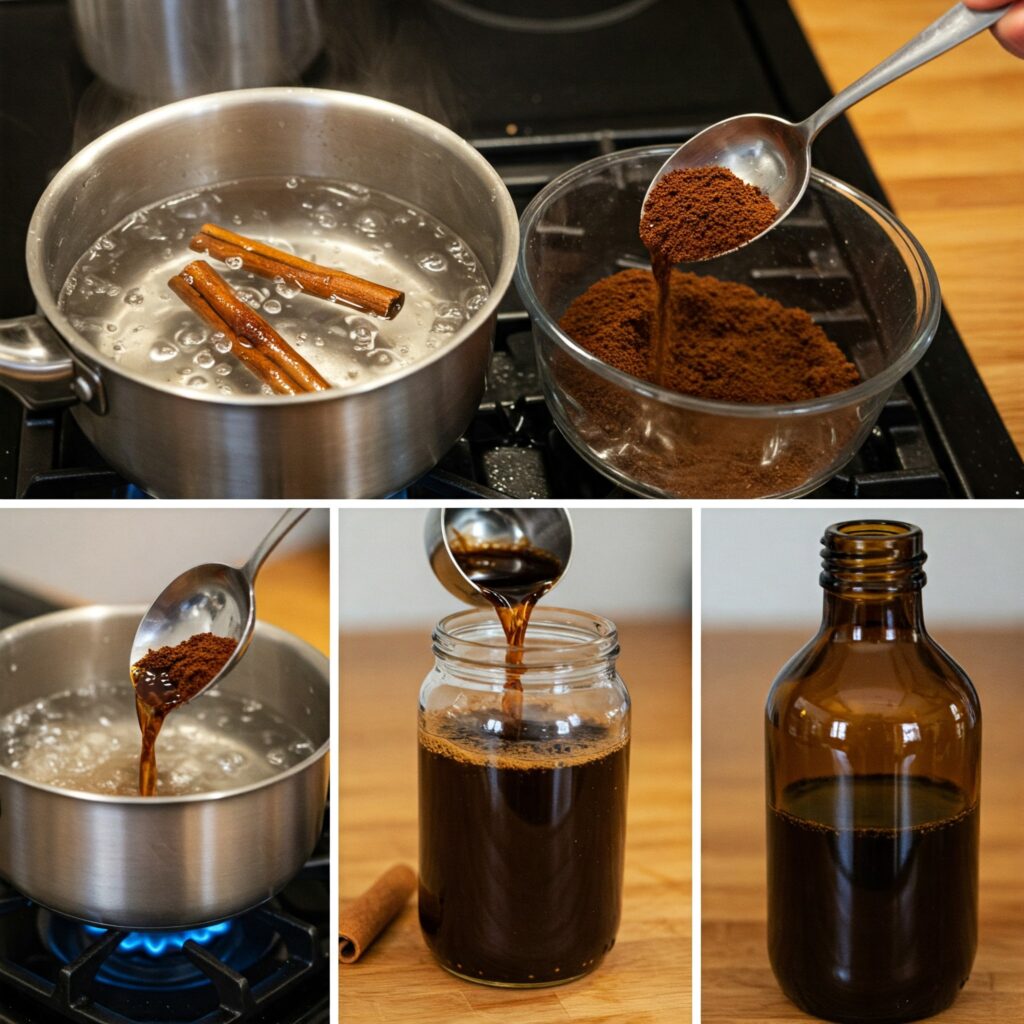 Just mix CINNAMON with COFFEE and you won’t need to spend it at the market