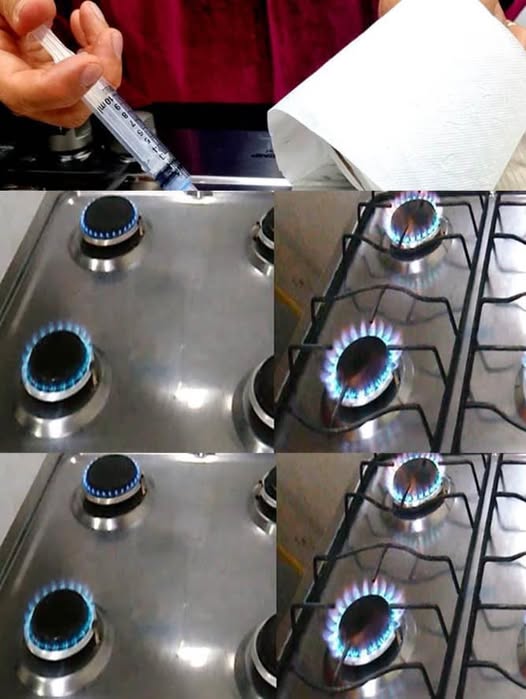 How to clear clogged stove nozzles and improve the flame?