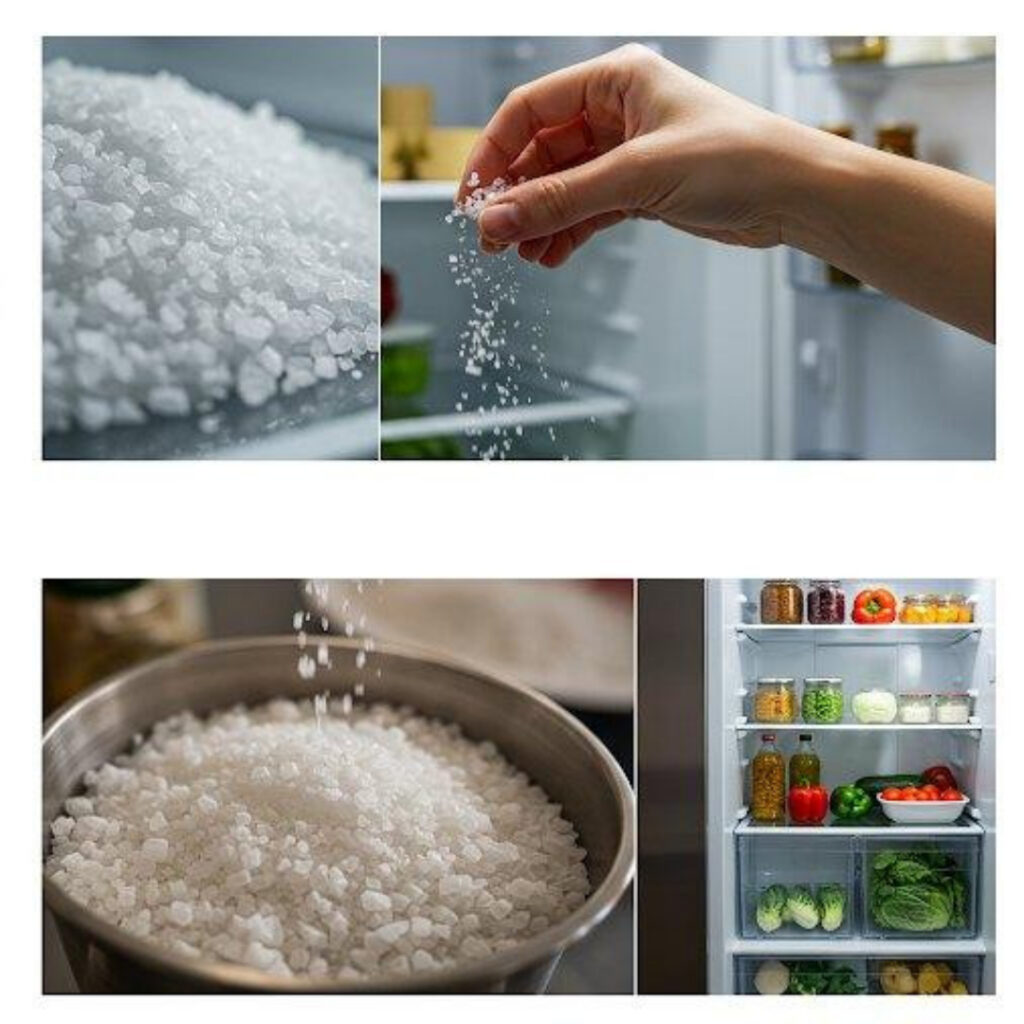 Putting salt in your refrigerator will benefit you significantly. You’ll wonder why you didn’t do it sooner!