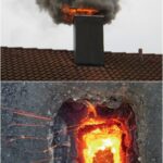 What to do if soot ignites in the chimney?
