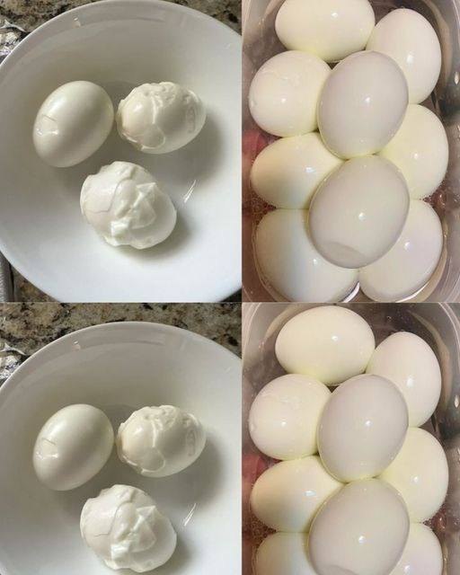 Clever tip from the chef for perfectly peeled hard-boiled eggs