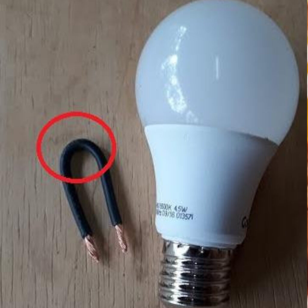 Don’t throw away your burned-out LED bulb, an experienced electrician will show you how to repair it