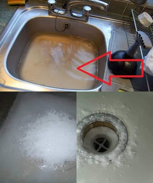 How can you quickly unblock a clogged drain? A simple and effective home remedy!