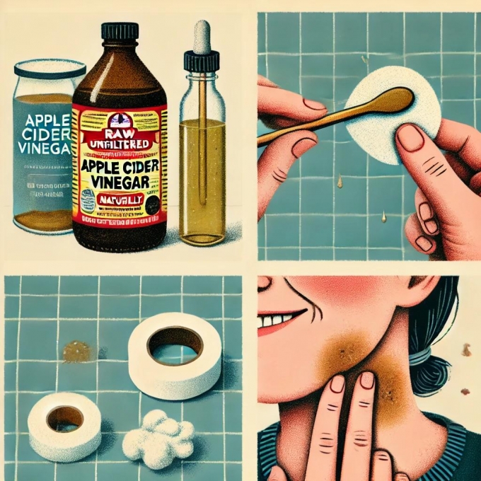 How to Remove Skin Tags Naturally at Home with Apple Cider Vinegar