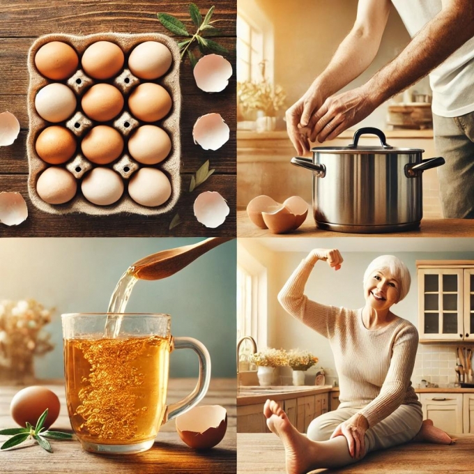 Eggshell Tea: A Natural Remedy for Joint Pain and Bone Health