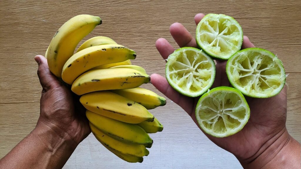 Just mix BANANA and LEMON to save money!