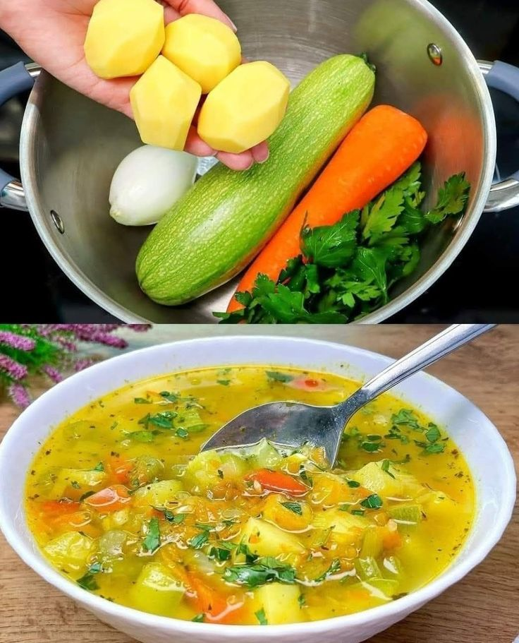 Hearty Vegetable Soup for Digestive Health