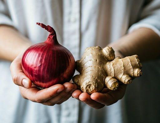 Ginger, red onion and garlic, here’s how to prepare it
