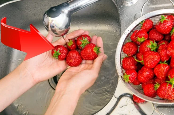This is the only way to get pesticides out of strawberries, but we’re all wrong!