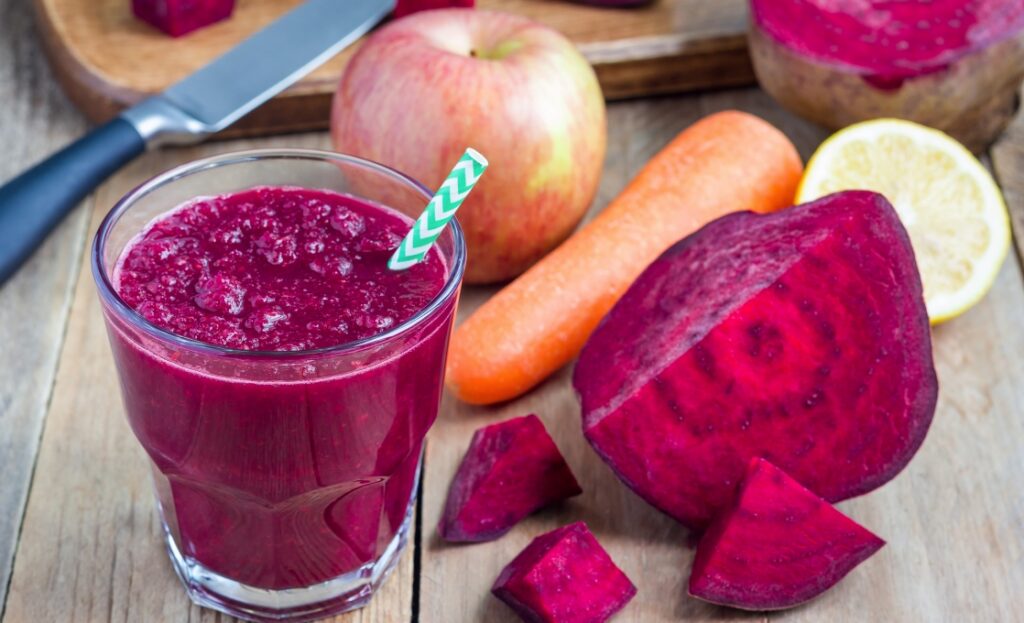 Detoxifying Beetroot and Lemon Juice for Colon Cleansing and Weight Loss