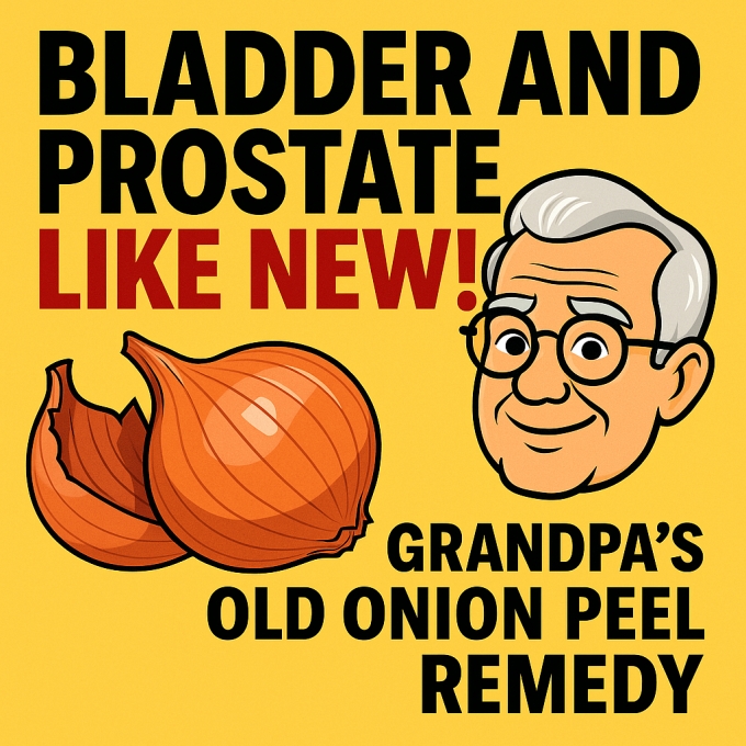 Bladder and Prostate Like New! Grandpa’s Old Onion Peel Remedy
