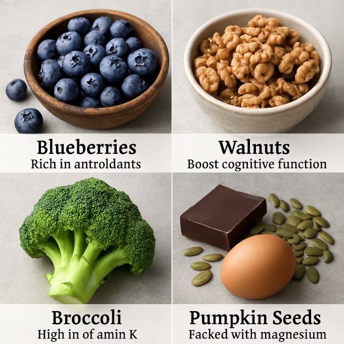 Top 6 Foods That Naturally Protect Your Brain and Boost Memory