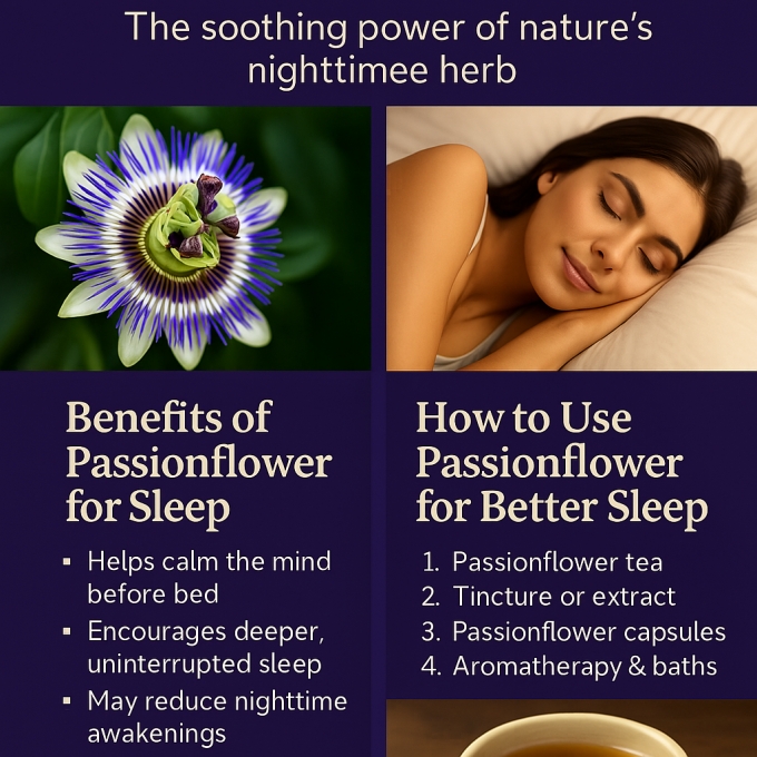 Can Passionflower Help You Sleep? The Soothing Power of Nature’s Nighttime Herb