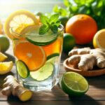 Revitalize Your Digestive Health with Citrus and Ginger Detox Water