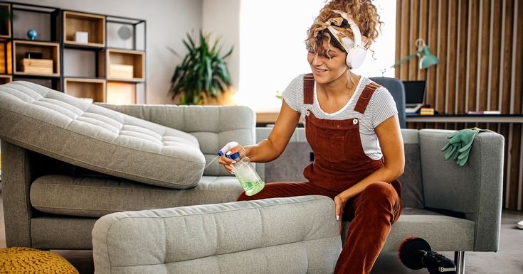 This literally removes even old dirt: Forget about beating, with this even an old sofa will shine clean and you won’t get sick!