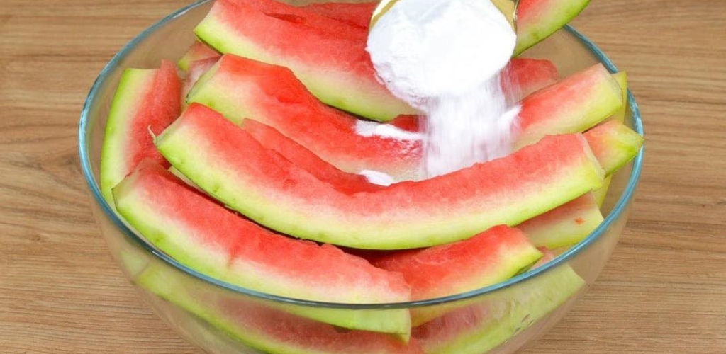 You will no longer throw away watermelon peels: they are worth gold reused in this way