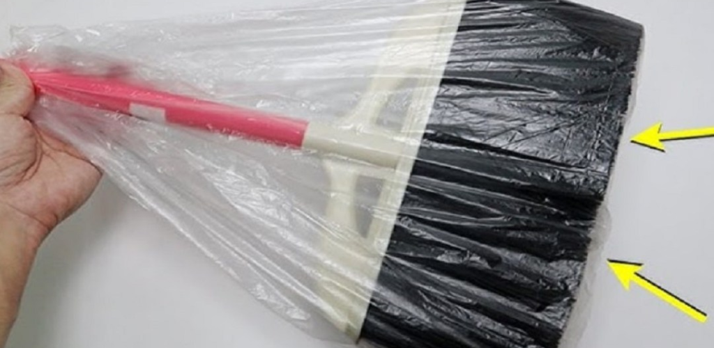 PLASTIC BAG, GO PUT IT ON THE BROOM: GOODBYE VACUUM CLEANER