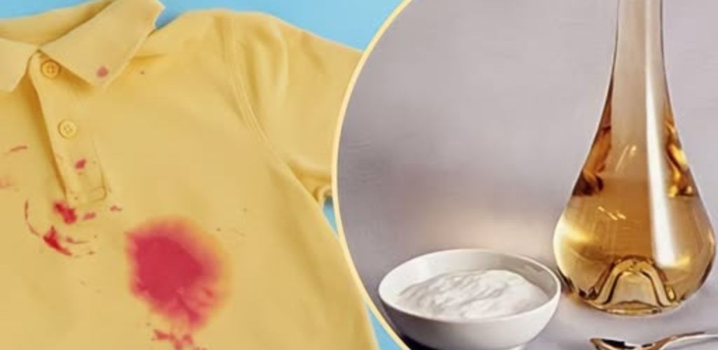 Mix baking soda and vinegar in these quantities: the natural cleaner to remove all stains