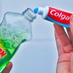 Dish soap and toothpaste, try combining them: the unexpected result